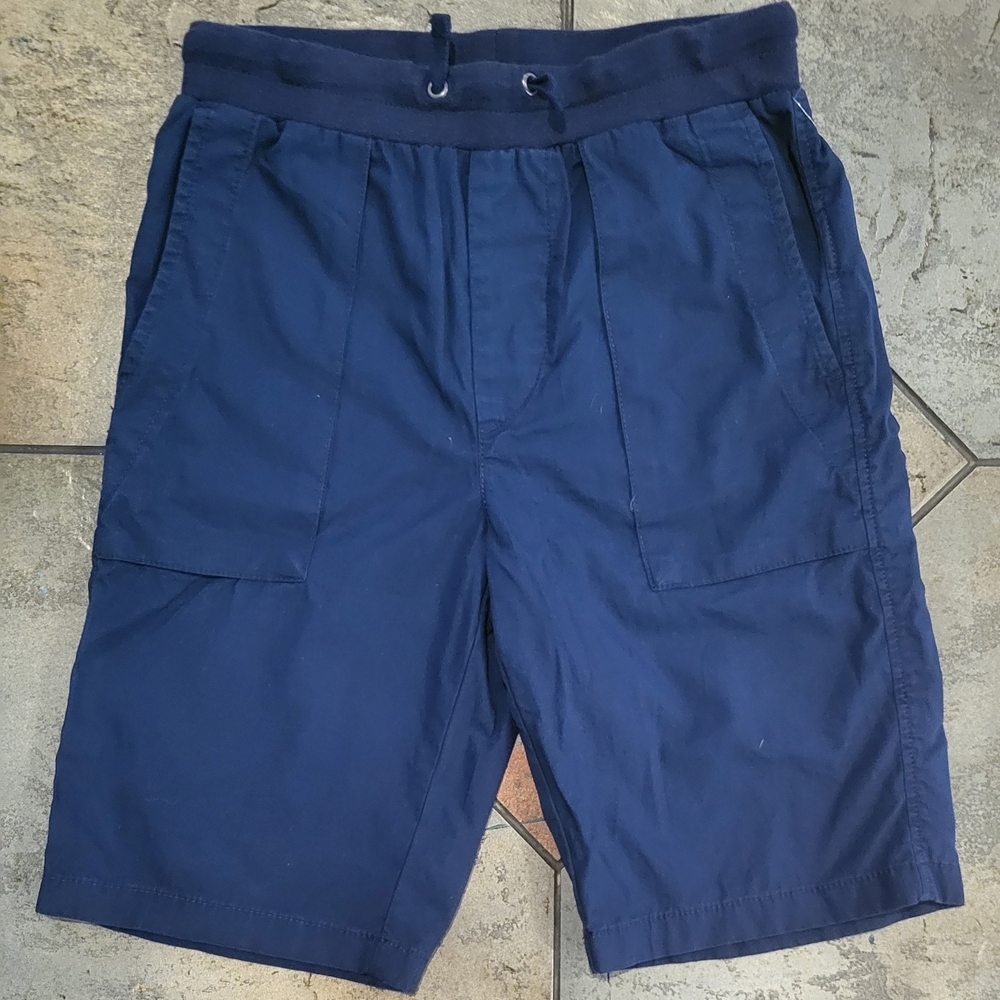 Boys Classic Blue Drawstring Shorts